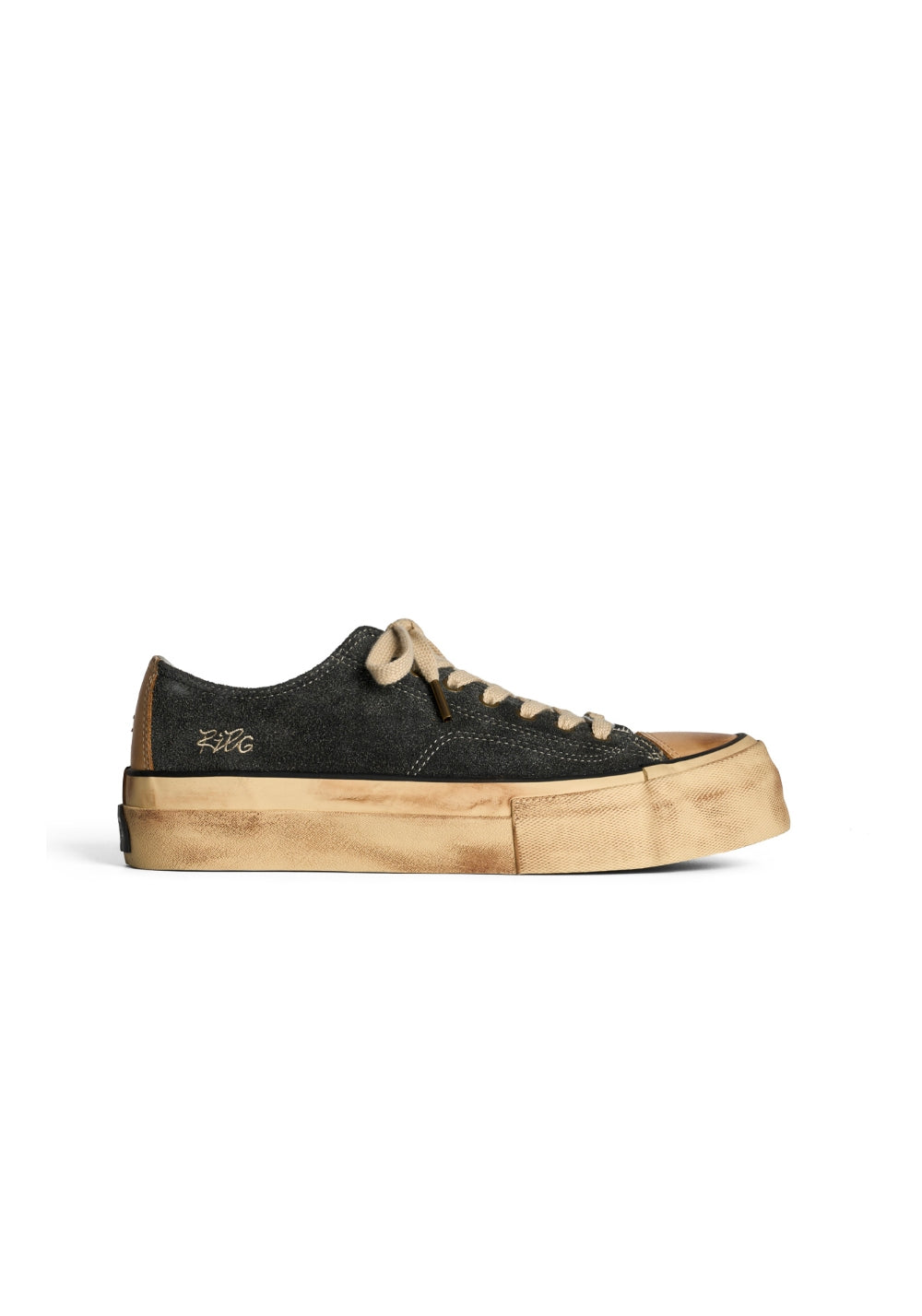 PIPG丨Washed Suede Canvas Sneakers (Gray) - PSYLOS 1, PIPG丨Washed Suede Canvas Sneakers (Gray), Canvas Sneakers, PIPG, PSYLOS 1